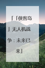 「侠客岛」无人机战争：未来已来