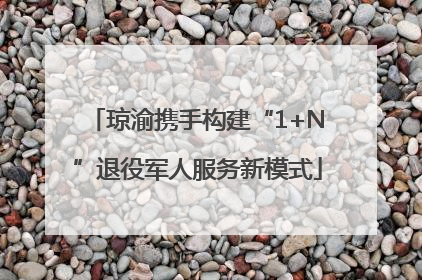 琼渝携手构建“1+N”退役军人服务新模式
