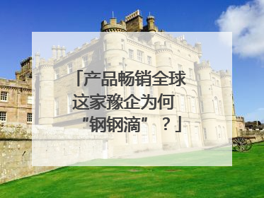产品畅销全球 这家豫企为何“钢钢滴”？