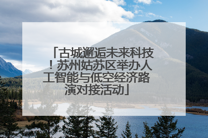 古城邂逅未来科技！苏州姑苏区举办人工智能与低空经济路演对接活动