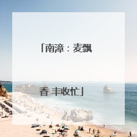 南漳：麦飘香 丰收忙