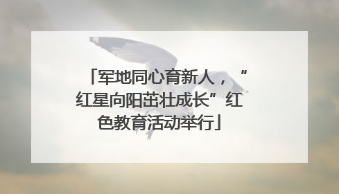 军地同心育新人，“红星向阳茁壮成长”红色教育活动举行