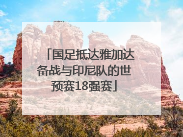 国足抵达雅加达备战与印尼队的世预赛18强赛