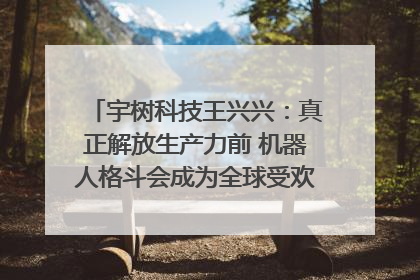 宇树科技王兴兴：真正解放生产力前 机器人格斗会成为全球受欢迎的赛事｜科技观察