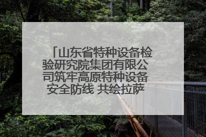 山东省特种设备检验研究院集团有限公司筑牢高原特种设备安全防线 共绘拉萨美好生活画卷