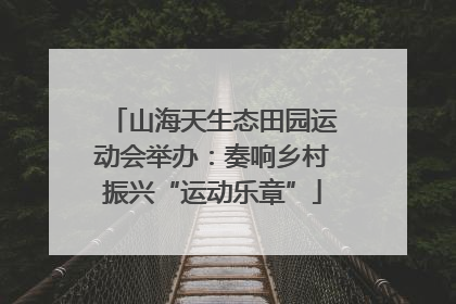 山海天生态田园运动会举办：奏响乡村振兴“运动乐章”