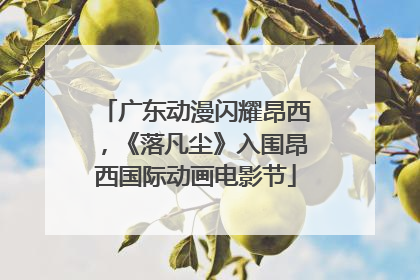 广东动漫闪耀昂西，《落凡尘》入围昂西国际动画电影节