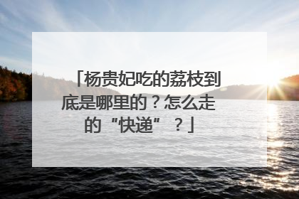 杨贵妃吃的荔枝到底是哪里的？怎么走的“快递”？