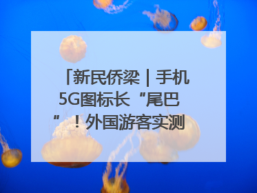 新民侨梁｜手机5G图标长“尾巴”！外国游客实测网速后惊呼……
