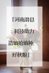 河南滑县：科技助力造墒抢墒种好秋粮