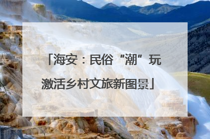 海安：民俗“潮”玩激活乡村文旅新图景