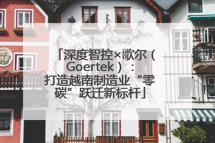 深度智控×歌尔（Goertek）：打造越南制造业“零碳”跃迁新标杆