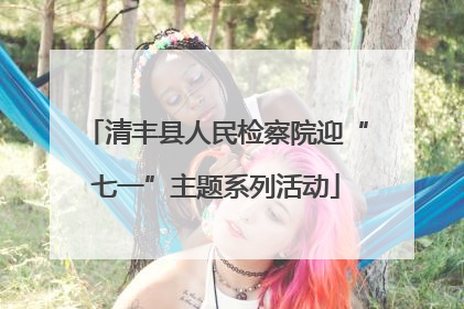 清丰县人民检察院迎“七一”主题系列活动