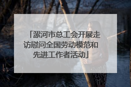 漯河市总工会开展走访慰问全国劳动模范和先进工作者活动