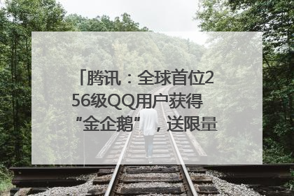 腾讯：全球首位256级QQ用户获得“金企鹅”，送限量版神秘惊喜等礼物