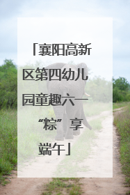 襄阳高新区第四幼儿园童趣六一 “粽”享端午