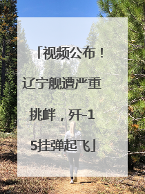 视频公布！辽宁舰遭严重挑衅，歼-15挂弹起飞