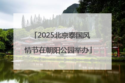 2025北京泰国风情节在朝阳公园举办