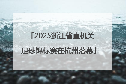 2025浙江省直机关足球锦标赛在杭州落幕