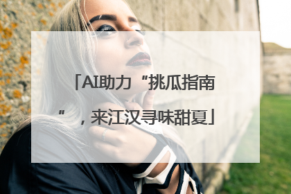 AI助力“挑瓜指南”，来江汉寻味甜夏